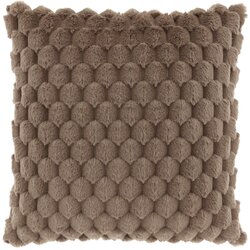 Unique living Kussen dezi 45x45cm taupe