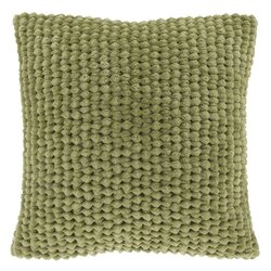 Unique living Kussen dila 45x45cm mosgroen