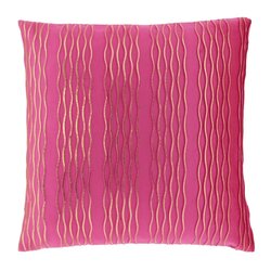 Unique living Kussen hilke 45x45cm fuchsia