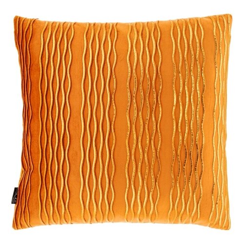 Unique living Kussen hilke 45x45cm orange flame