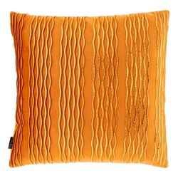Unique living Kussen hilke 45x45cm orange flame