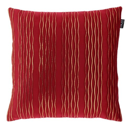 Unique living Kussen hilke 45x45cm rood