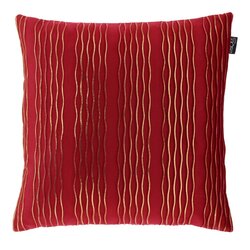 Unique living Kussen hilke 45x45cm rood