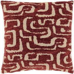 Unique living Kussen liam 45x45cm marsala