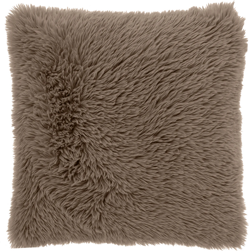 Unique living Kussen mats 45x45cm taupe