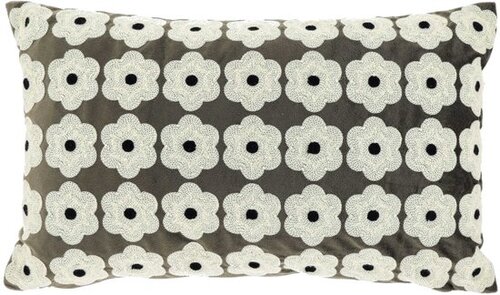 Unique living Kussen mona 50x30cm taupe