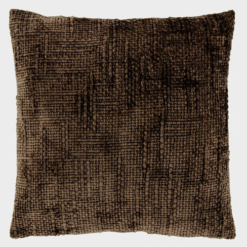Unique living Kussen moof 45x45cm rocky brown