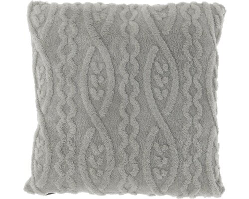 Unique living Kussen pleun 45x45cm chateau grey