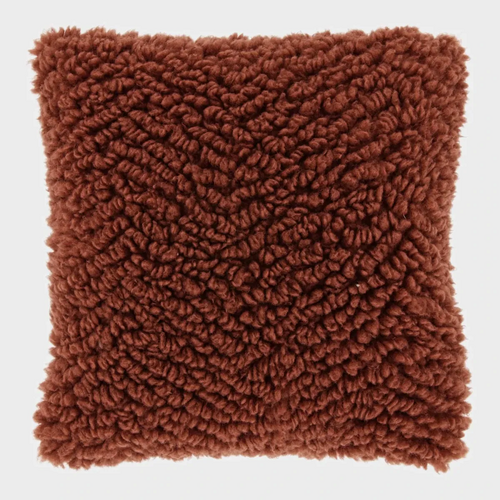 Unique living Kussen shaun 45x45cm marsala