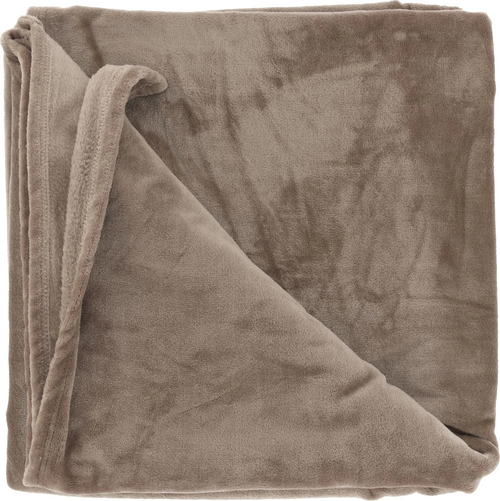 Unique living Plaid oscar 200x150cm taupe