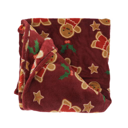 Unique living Plaid ralf 200x150cm rood