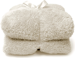 Unique living Plaid teddy l200b150cm duifwit