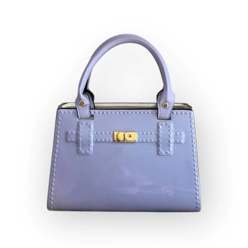 Vaas polystone 24x13x16cm lila