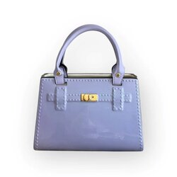 Vaas polystone 24x13x16cm lila