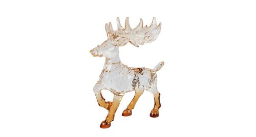van Manen Sculptuur acryl 12x5x15cm bruin