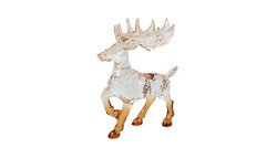 van Manen Sculptuur acryl 12x5x15cm bruin