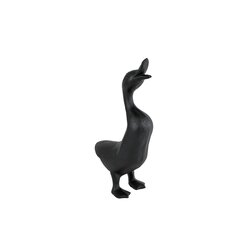 van Manen Sculptuur gans 14x7x25cm zwart