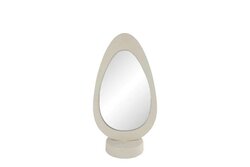 van Manen Spiegel metaal 19x11x35cm beige
