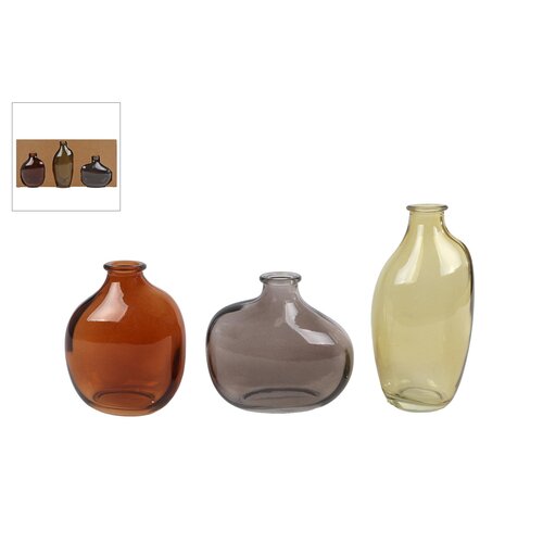 van Manen Vaas glas 33x16x6cm a3