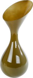 van Manen Vaas groen glas l14b14h34cm