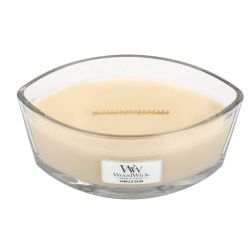 Vanilla Bean Ellipse WoodWick HeartWick Candle