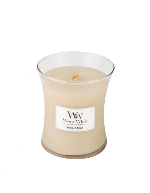 Vanilla Bean Medium WoodWick Candle