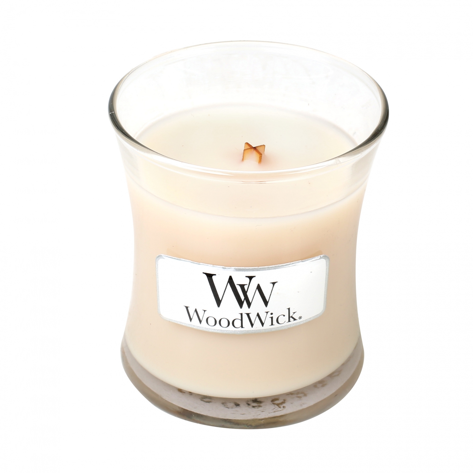 Vanilla Bean Mini WoodWick Candle AVRI Bloem en Tuincentrum