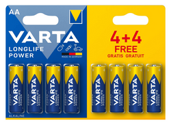 Varta Batterij alkaline aa blister 8st