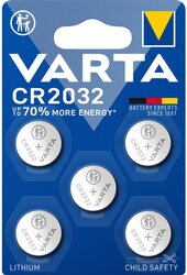 Varta Knoopcel lithium cr2032 5st