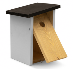 VBN Nestkast alura onyx 28.4x21x18cm grijs