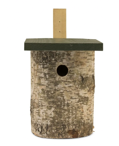 VBN Nestkast berken 28mm 35x18x22cm groen