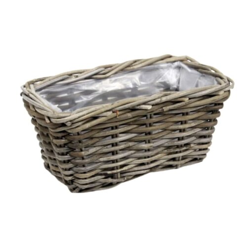 VDL Bak l50b25h15cm antiek grijs mt3