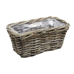 VDL Bak l50b25h15cm antiek grijs mt3