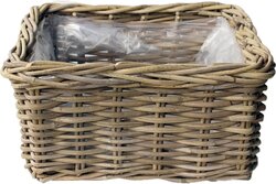 VDL Bak rotan 20x20x10cm grijs