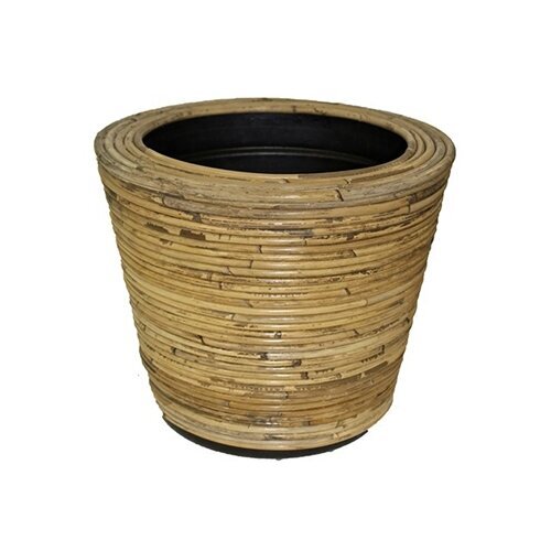 VDL Drypot rotan streep d32h23cm grijs