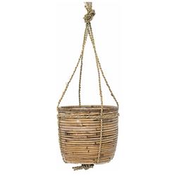 VDL Hangpot streep d20h19cm grijs