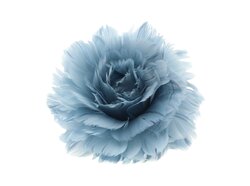 Veer rose clip d11h8cm blauw