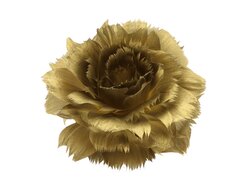 Veer rose clip d11h8cm goud