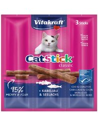 Vitakraft Cat-stick mini kabeljouw&tonijn 3st