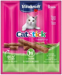 Vitakraft Cat-stick mini kip&kattengras