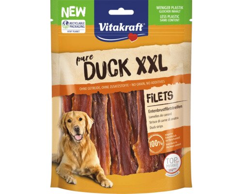 Vitakraft Duck xxl eendenvleesstrips 250g