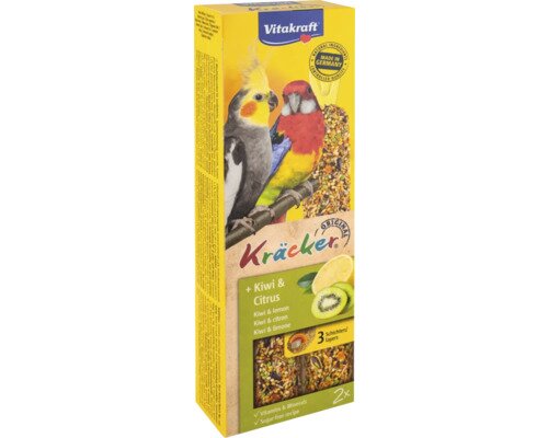 Vitakraft Kracker kiwi valkparkiet 2in1