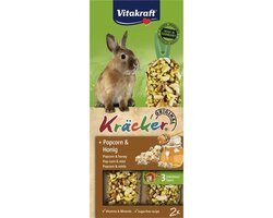 Vitakraft Kracker popcorn dwergkonijn 2in1
