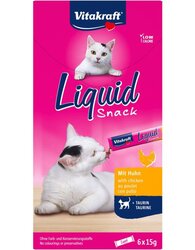 Vitakraft Liquid snack kip&taurine 6st