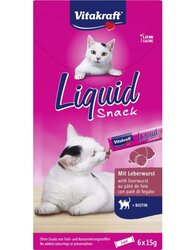 Vitakraft Liquid snack leverworst 6st