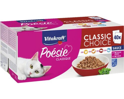 Vitakraft Poesie classique big pack 40x85g
