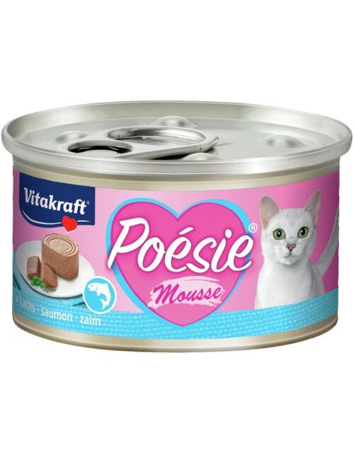 Vitakraft Poesie zalm in mousse 85g