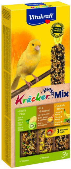 Vitakraft Trio mix orange parkiet