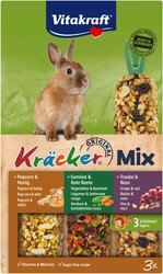 Vitakraft Trio mix popcorn/groent 3in1 konijn