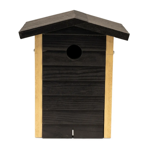 Vogelbescherming Nederland Nestkast alura jet 26x22x18.8cm zwart